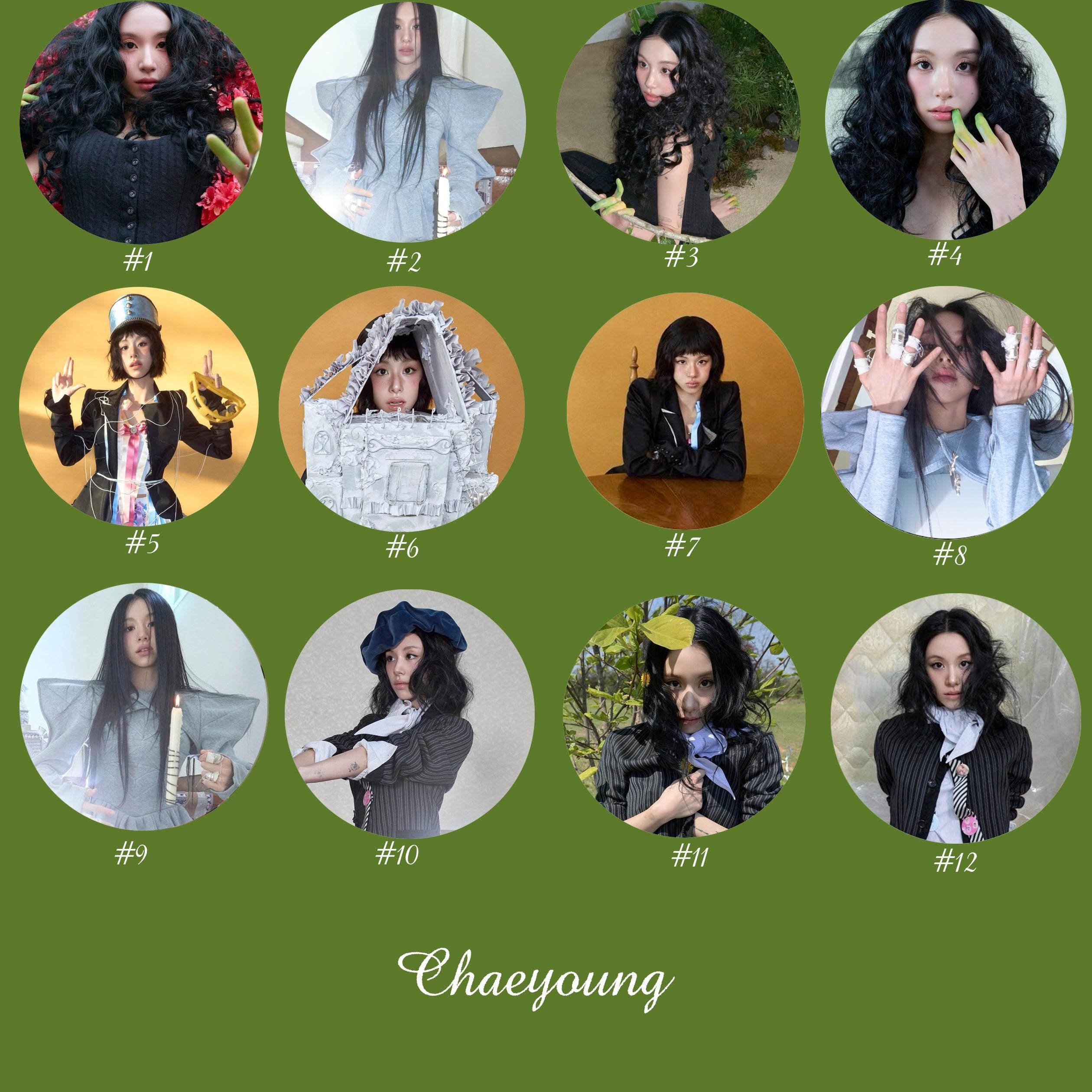 TWICE Chaeyoung "LIL FANTASY vol.1" Pinback Buttons / Kpop Buttons / Kpop Bias Pin