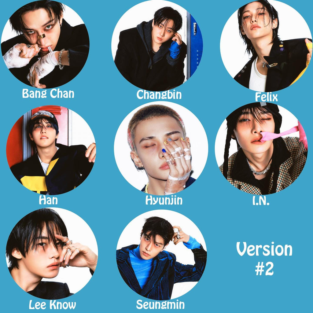 Stray Kids "KARMA" Pinback Buttons / Kpop Buttons / Kpop Bias Pin