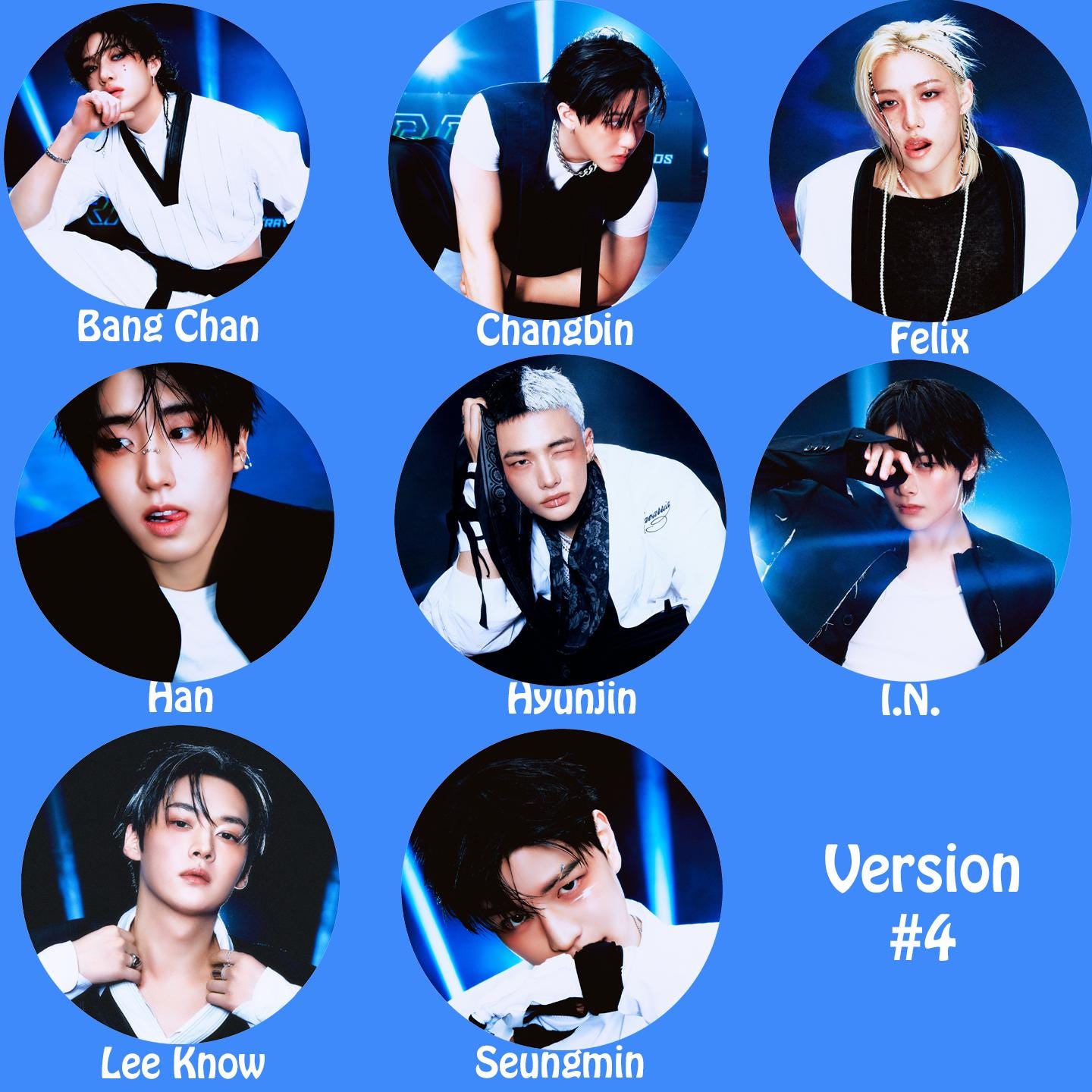 Stray Kids "KARMA" Pinback Buttons / Kpop Buttons / Kpop Bias Pin