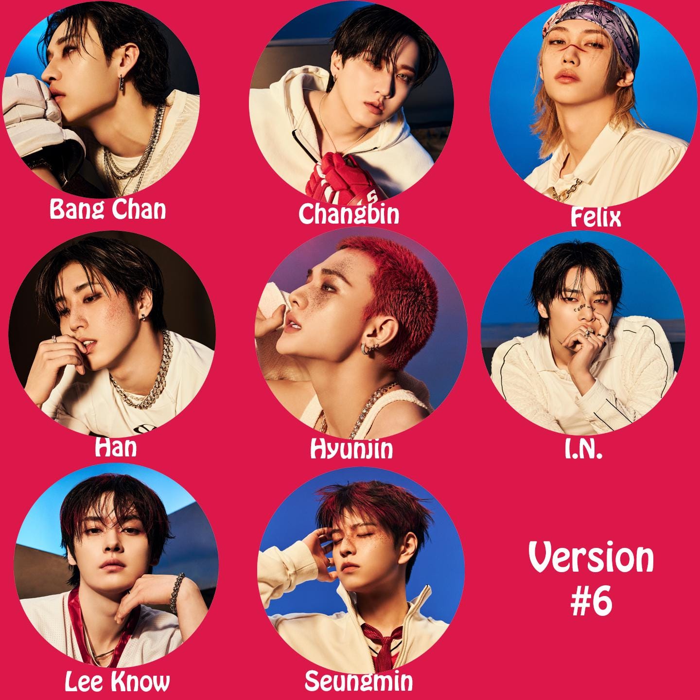 Stray Kids "KARMA" Pinback Buttons / Kpop Buttons / Kpop Bias Pin