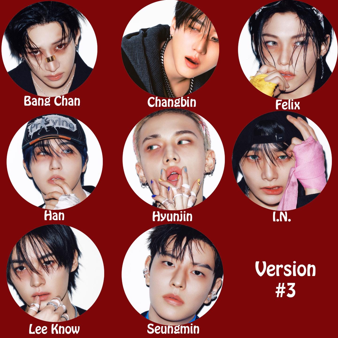 Stray Kids "KARMA" Magnets / Kpop Magnets / Kpop Merch