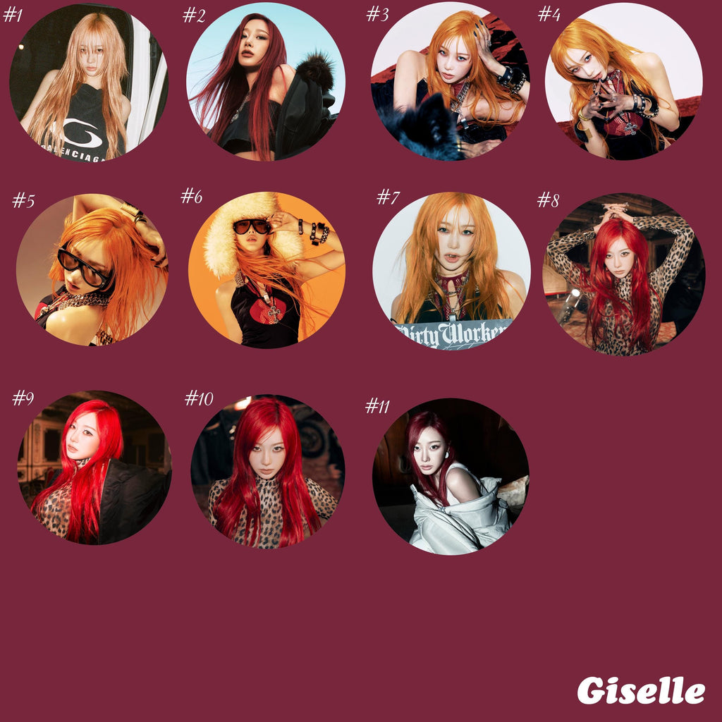 aespa "Dirty Work" Pinback Buttons / Kpop Buttons / Kpop Bias Pin