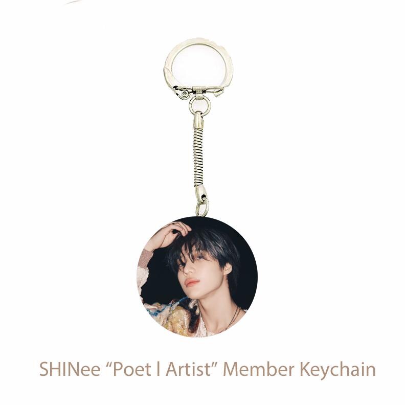 SHINee "Poet l Artist" Member Keychain / Kpop Bias Keychain / Kpop Merch