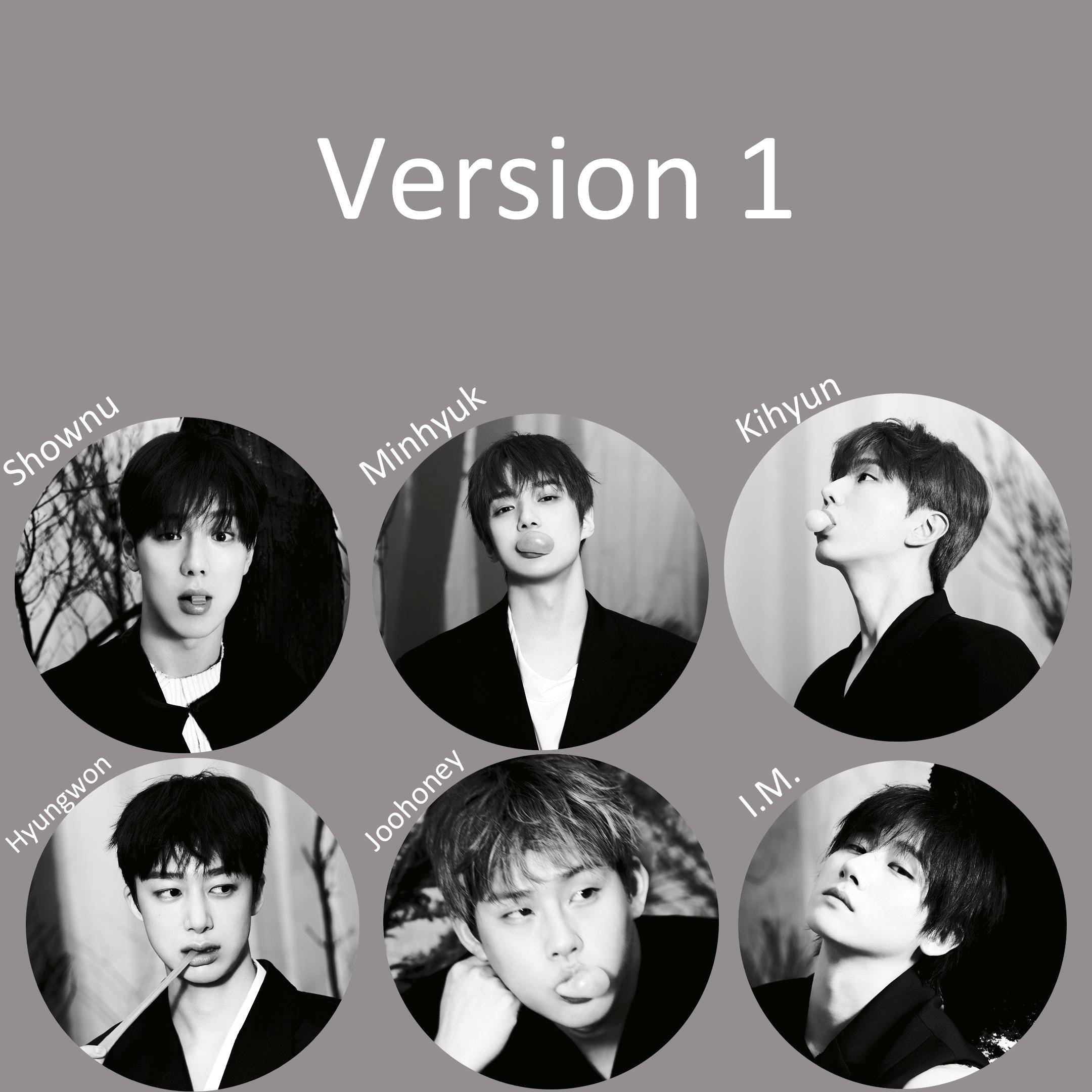 Monsta X "THE X" Member Keychain / Kpop Bias Keychain / Kpop Merch