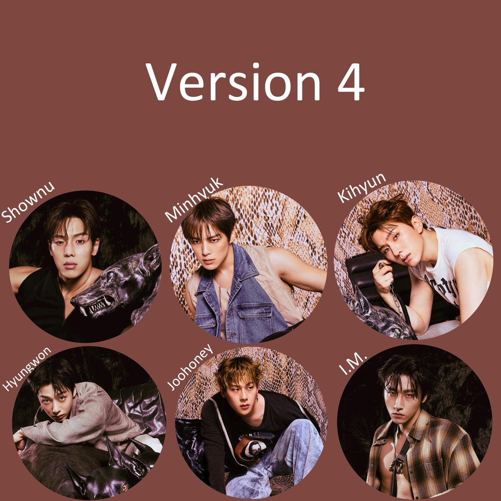 Monsta X "THE X" Member Keychain / Kpop Bias Keychain / Kpop Merch