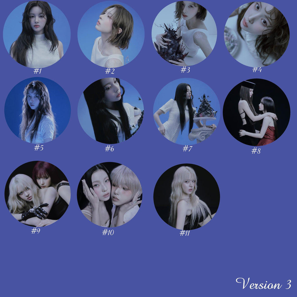 NMIXX "Blue Valentine" Pinback Buttons / Kpop Buttons / Kpop Bias Pin