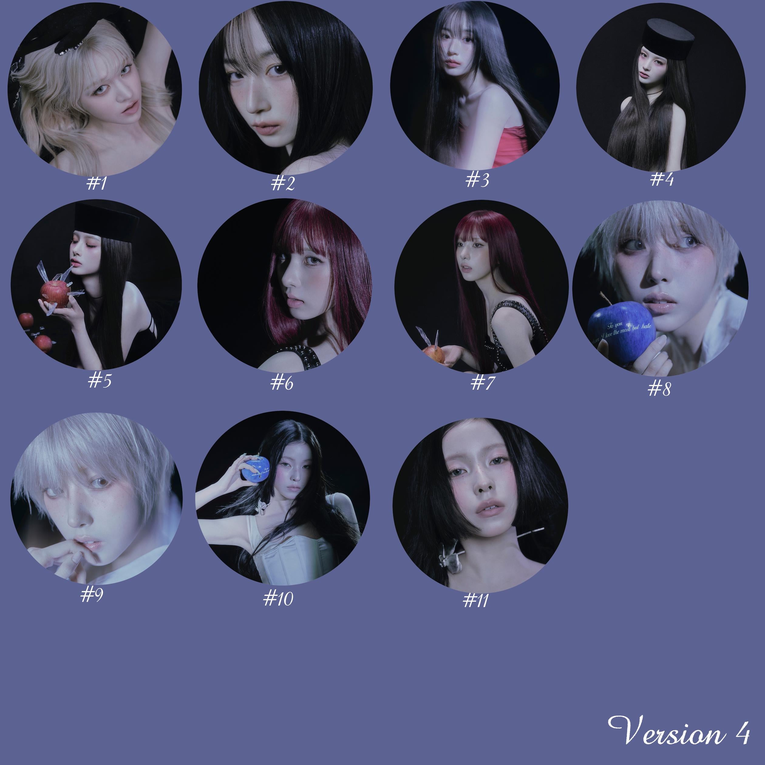 NMIXX "Blue Valentine" Non-Transparent Fan / Picket / Image Picket / Kpop Bias Picket / Kpop Bias Flag