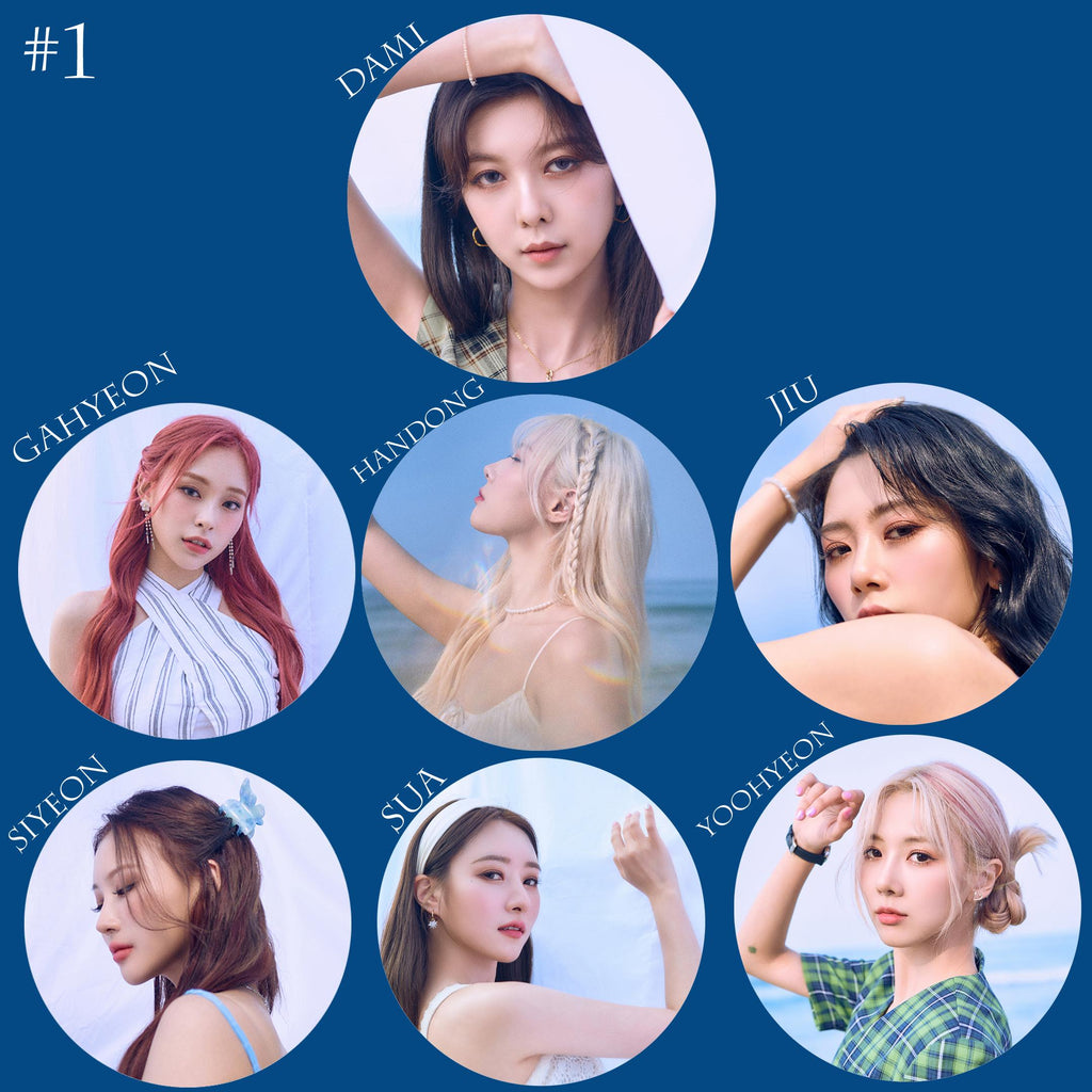 Dreamcatcher "Summer Holiday" Non-Transparent Fan / Picket / Image Picket / Kpop Bias Picket / Kpop Bias Flag / Kpop Name Sign