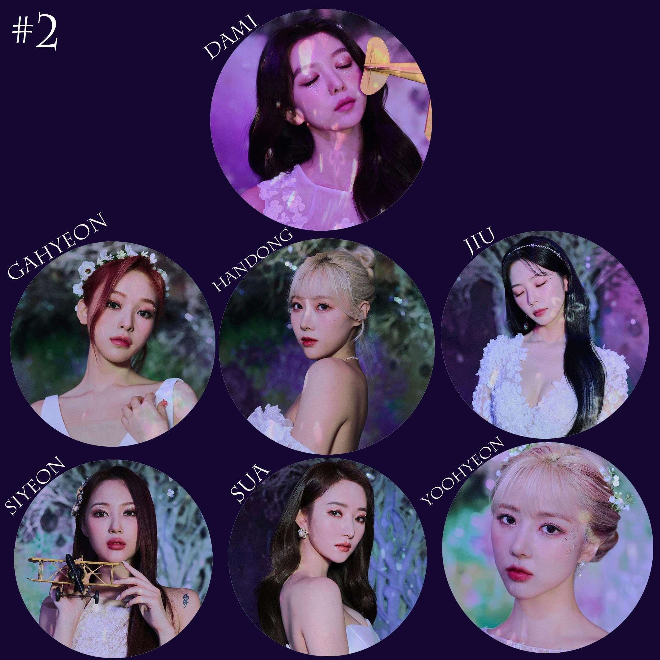 Dreamcatcher "Summer Holiday" Non-Transparent Fan / Picket / Image Picket / Kpop Bias Picket / Kpop Bias Flag / Kpop Name Sign