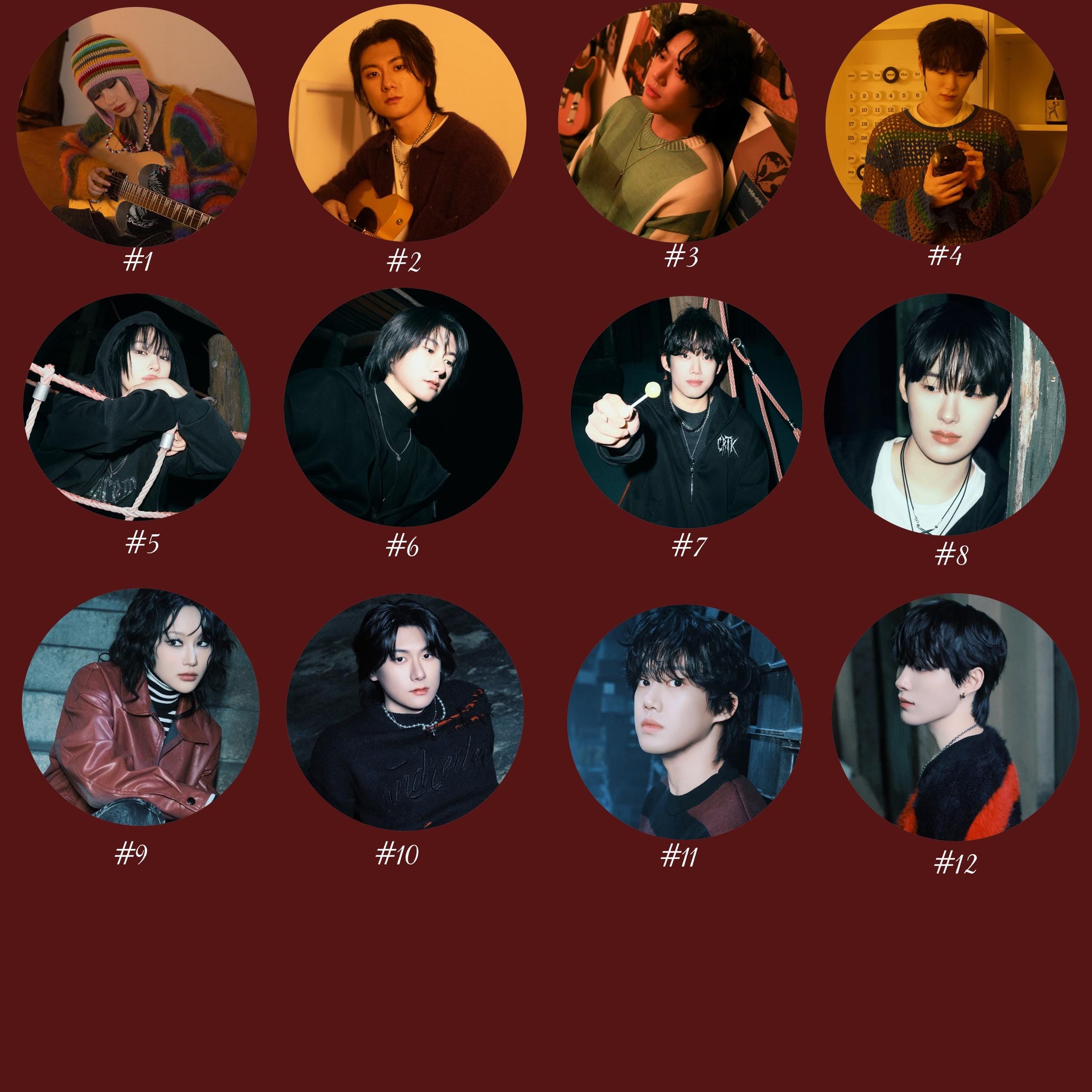 ChRocktikal "We break, you awake" Magnets / Kpop Magnets / Kpop Merch