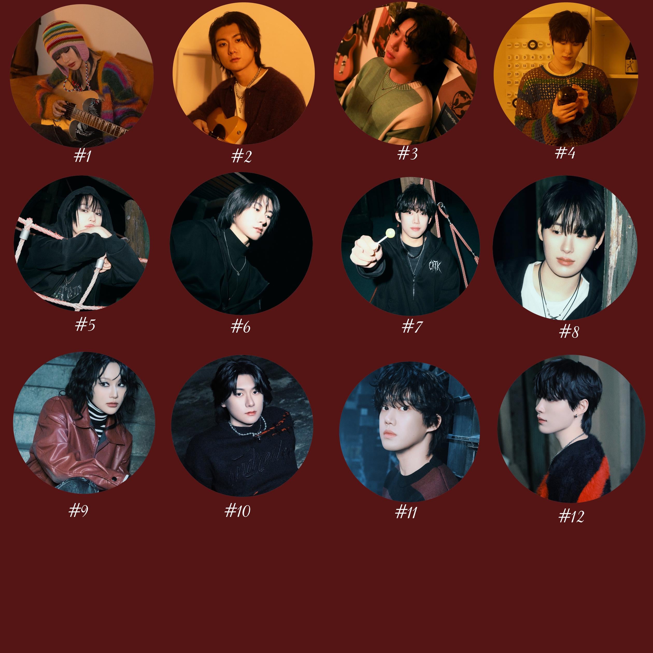 ChRocktikal "We break, you awake" Keychain / Kpop Bias Keychain / Kpop Merch