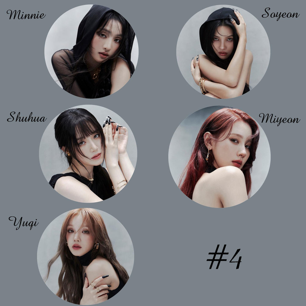 i-dle "2" Non-Transparent Fan / Picket / Image Picket