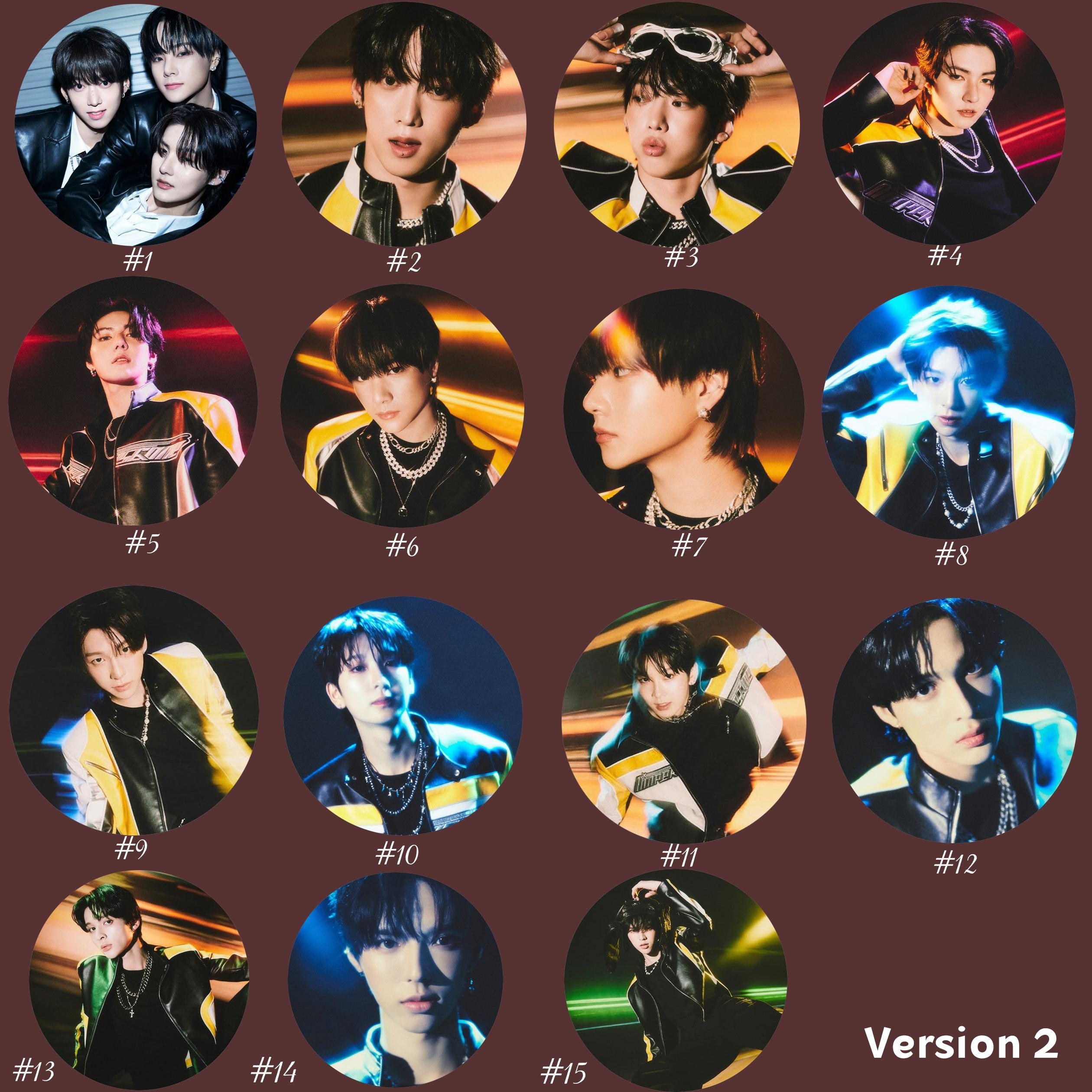 AMPERS&ONE "Wild And Free" Pinback Buttons / Kpop Buttons / Kpop Bias Pin