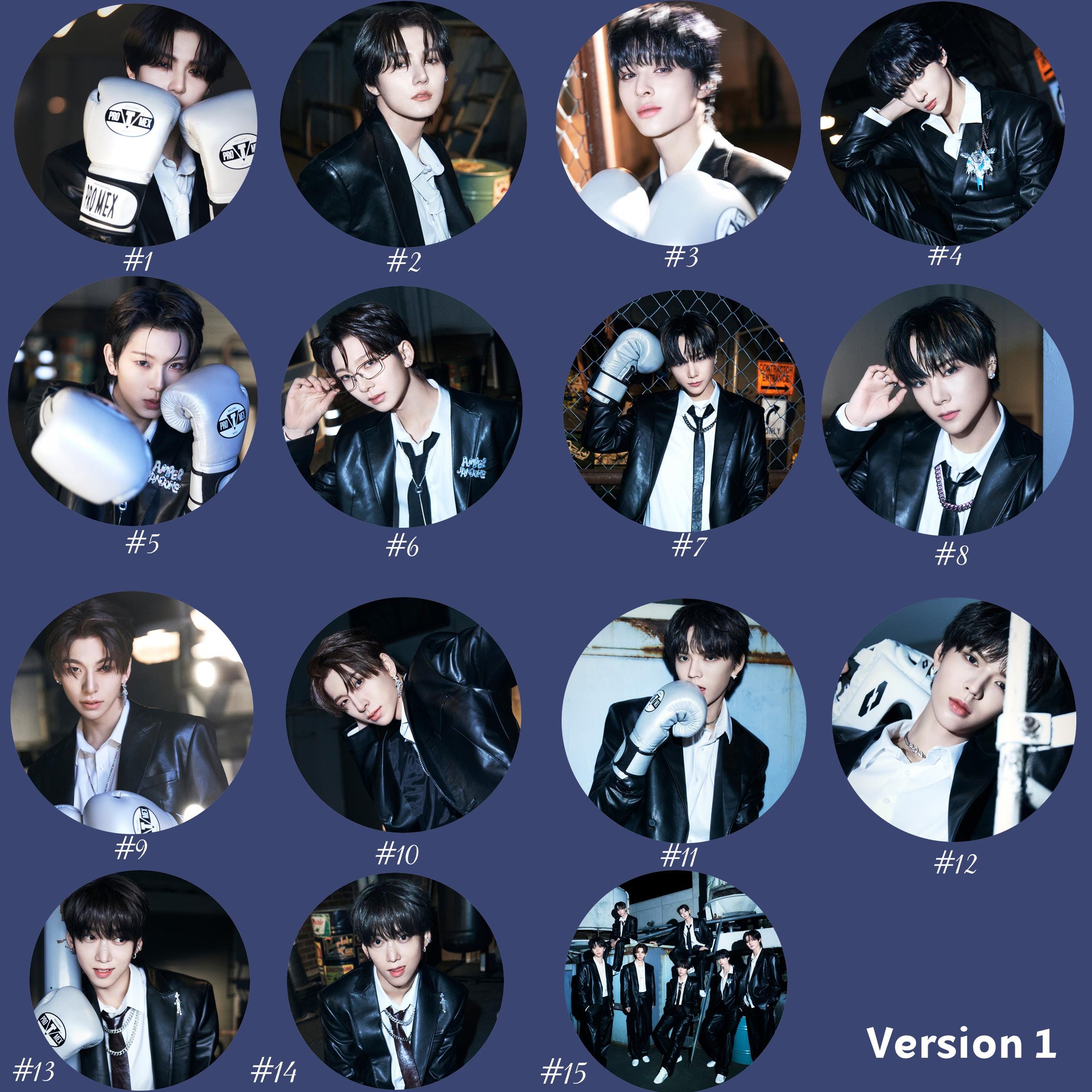 AMPERS&ONE "Wild And Free" Pinback Buttons / Kpop Buttons / Kpop Bias Pin