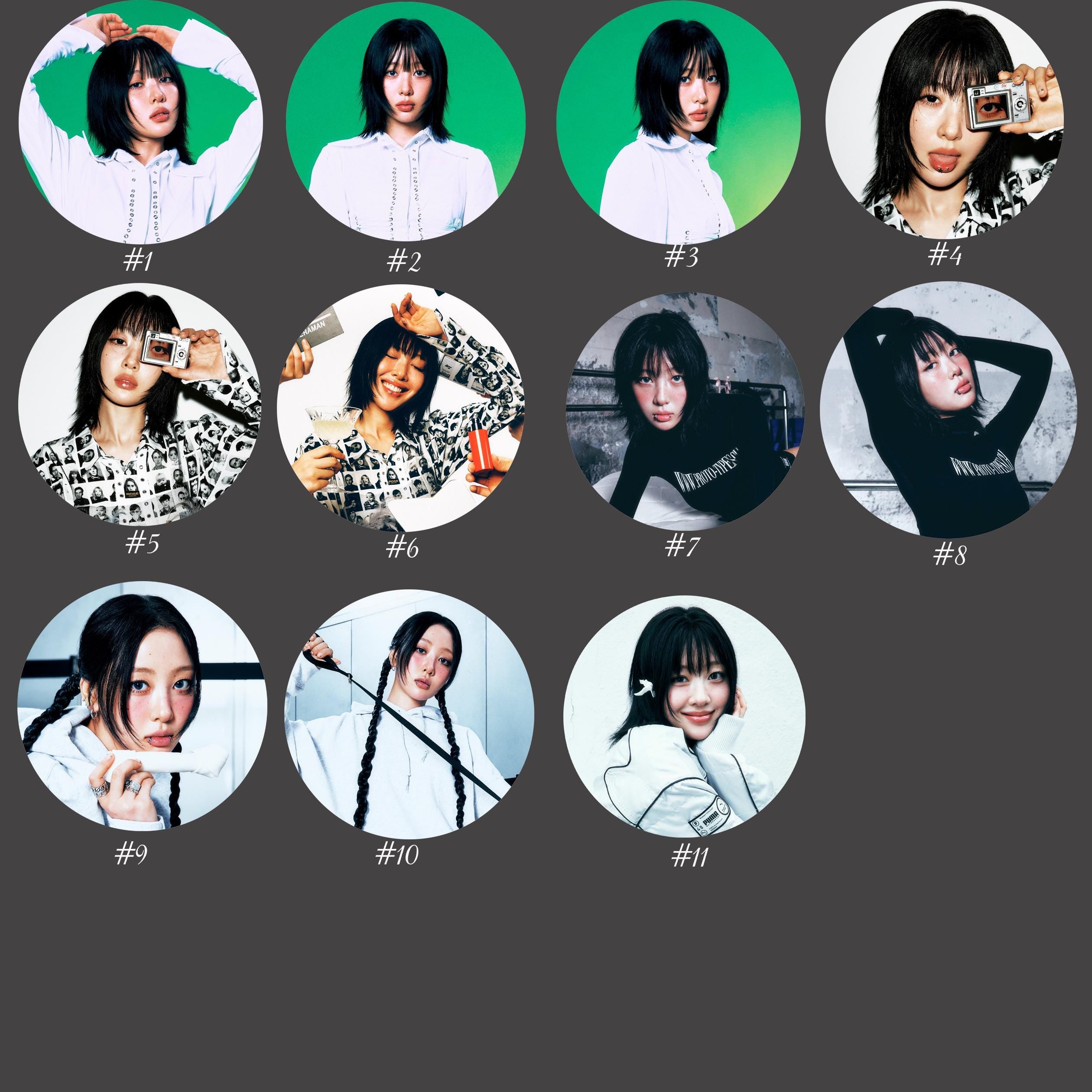 Yves "Soft Error" Non-Transparent Fan / Picket / Image Picket